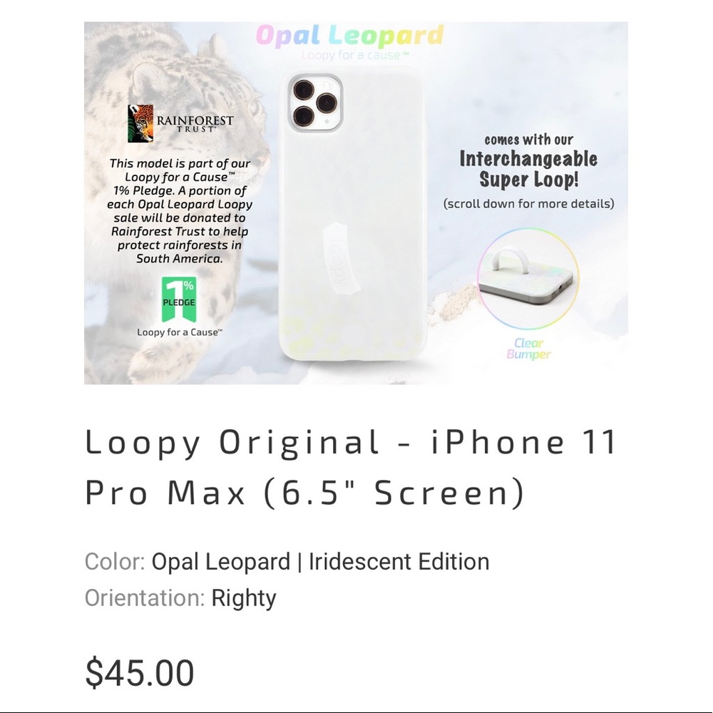 iPhone 11 Pro Max loopy case 6.5 screen